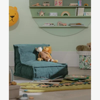 Habitat Habitat Kids Mini Estelle Coord Beanbag -  Green
