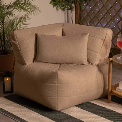 The Range icon Noa Corner, Outdoor Woven - Natural