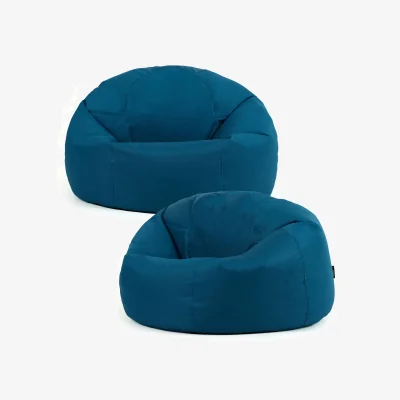 The Range Classic Indoor and Outdoor Bean Bag Set of 2 - Teal
