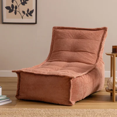 The Range Icon Dolce Scandi and Kids Dolce Scandi Bundle Set, Jumbo Cord Lounger - Dawn Pink
