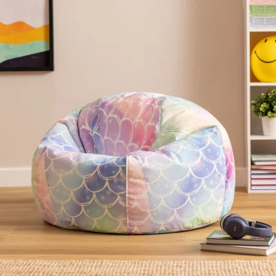 The Range Icon Kids Printed Dome Bean Bag - Neutral
