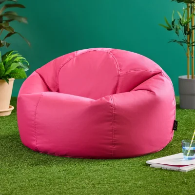 The Range icon Kingston Classic Outdoor Bean Bag and Footstool - Pink