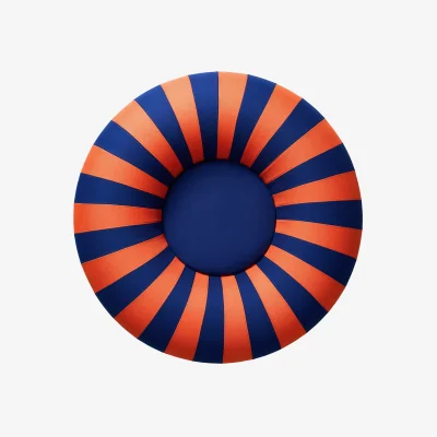 Westwing Inflatable Round Pouf Float, Ø 120